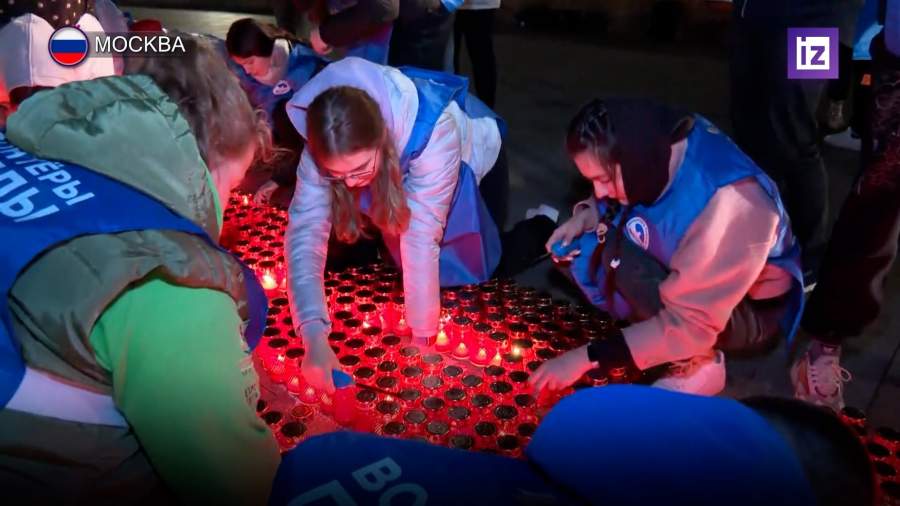 Акция «Свеча памяти» прошла по всей стране