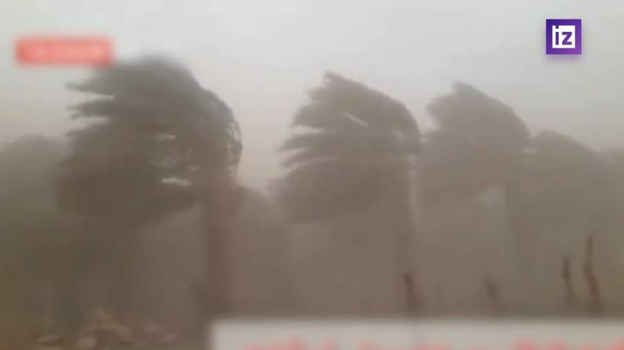 В Иране местные жители пострадали от песчаной бури