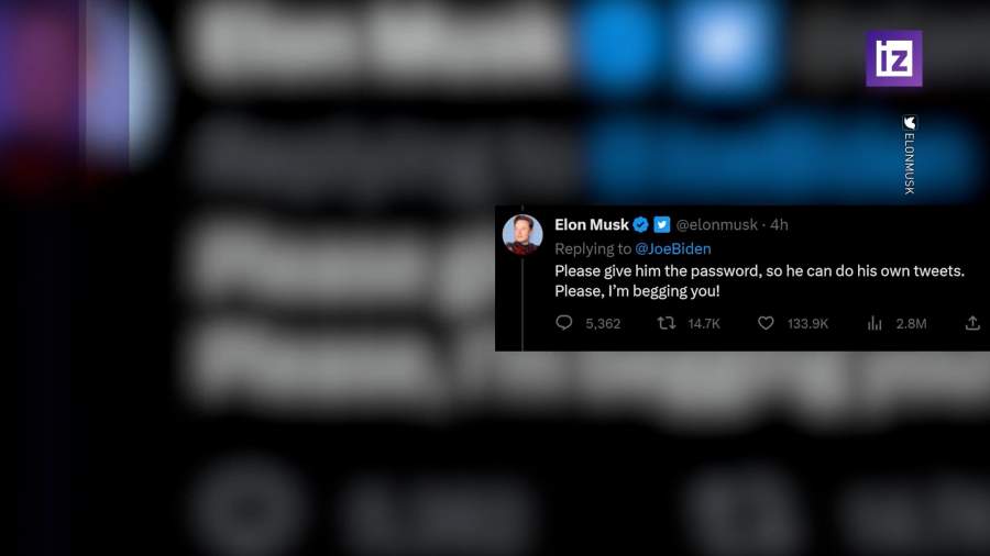 Маск попросил вернуть Байдену доступ к аккаунту Twitter
