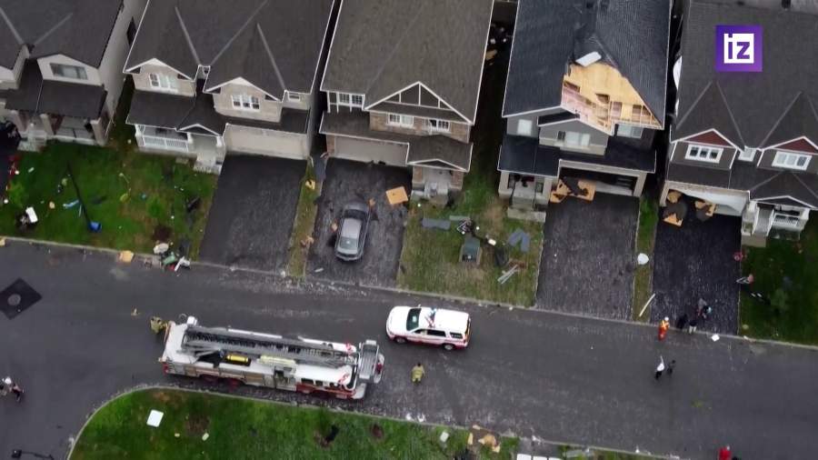 В Канаде торнадо повредил 125 жилых домов