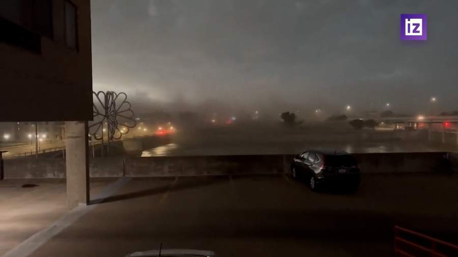 Штормовое предупреждение объявили в американском штате Айова