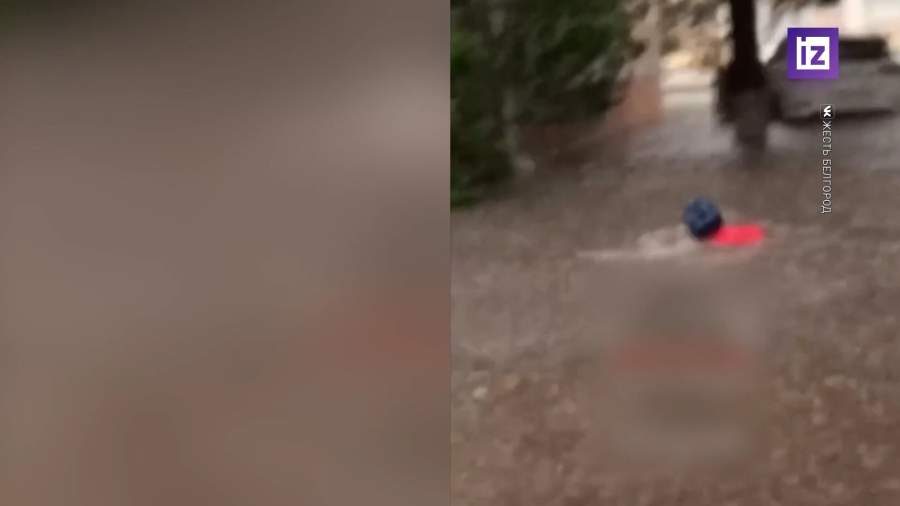 Непогода обрушилась на Белгород