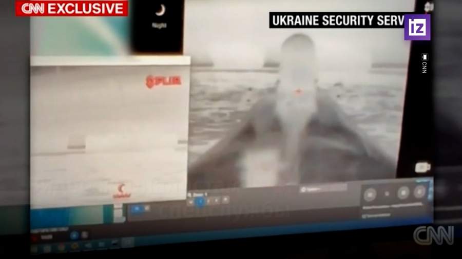 CNN обнародовал кадры атаки украинских дронов на Крымский мост