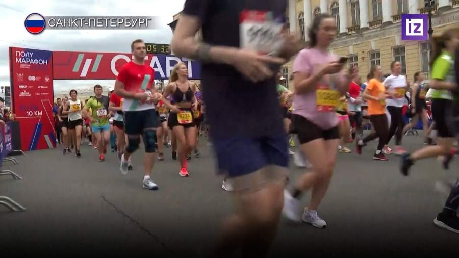 В Санкт-Петербурге прошел массовый забег