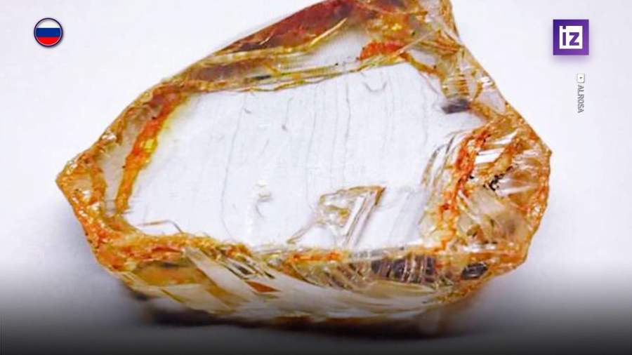 Крупнейший за последние 10 лет алмаз добыли в Якутии