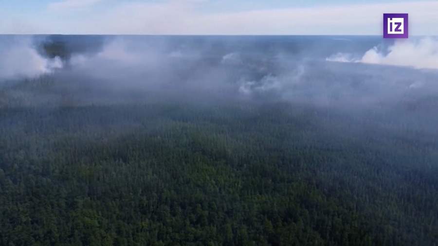 В Якутии отменили введенный из-за лесных пожаров режим ЧС