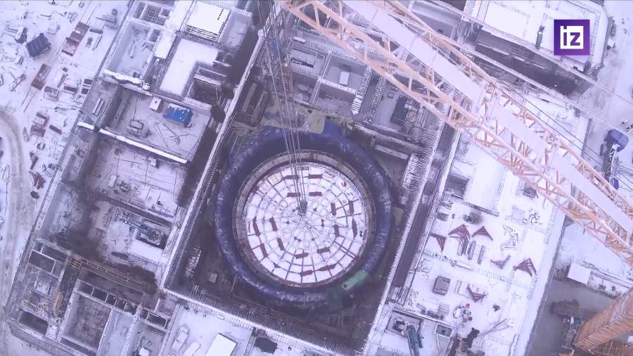 «Росатом» начал монтаж реактора БРЕСТ-300