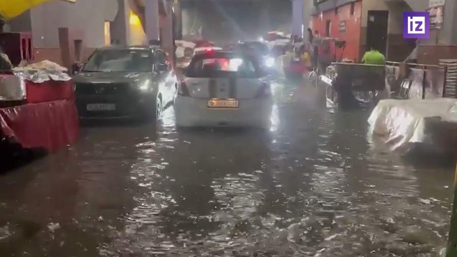 В Индии произошли многочисленные подтопления