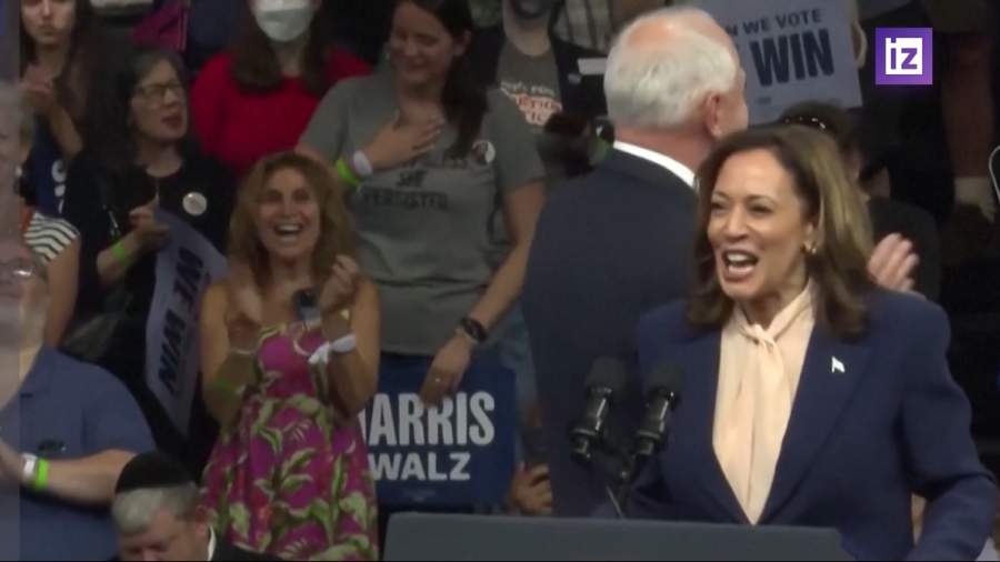 Камала Харрис и губернатор Миннесоты Тим Уолц хотят «сжечь» США