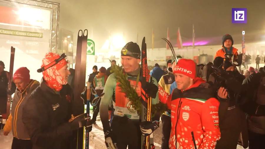 Большунов выиграл ночную гонку Südtirol Moonlight Classic