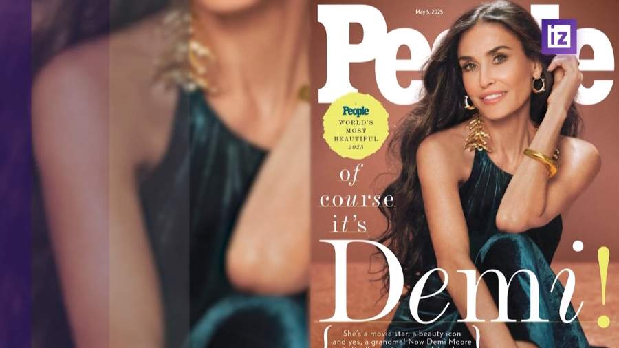 People назвал Деми Мур самым красивым человеком в мире