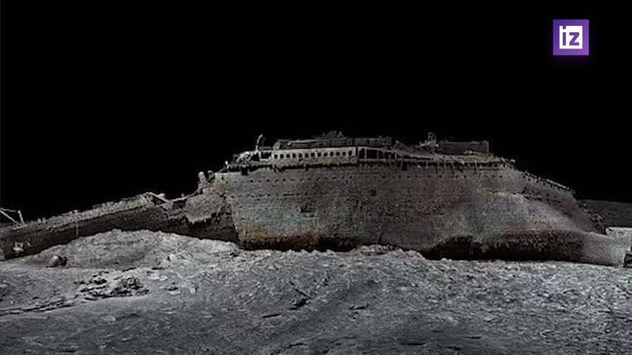 Создали новые 3D-снимки лежащего на дне «Титаника»