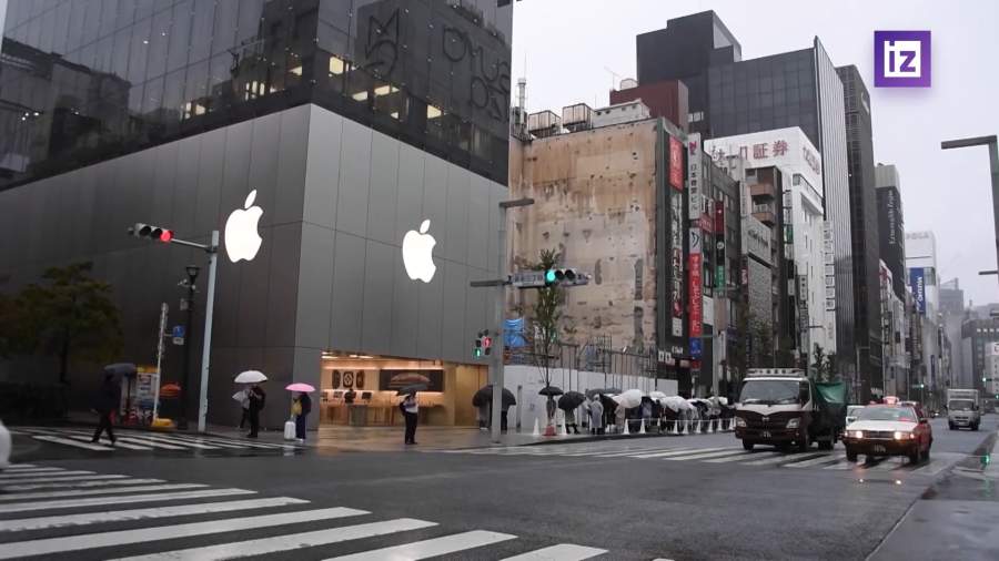 Акции Apple упали почти на 10% из-за пошлин Трампа