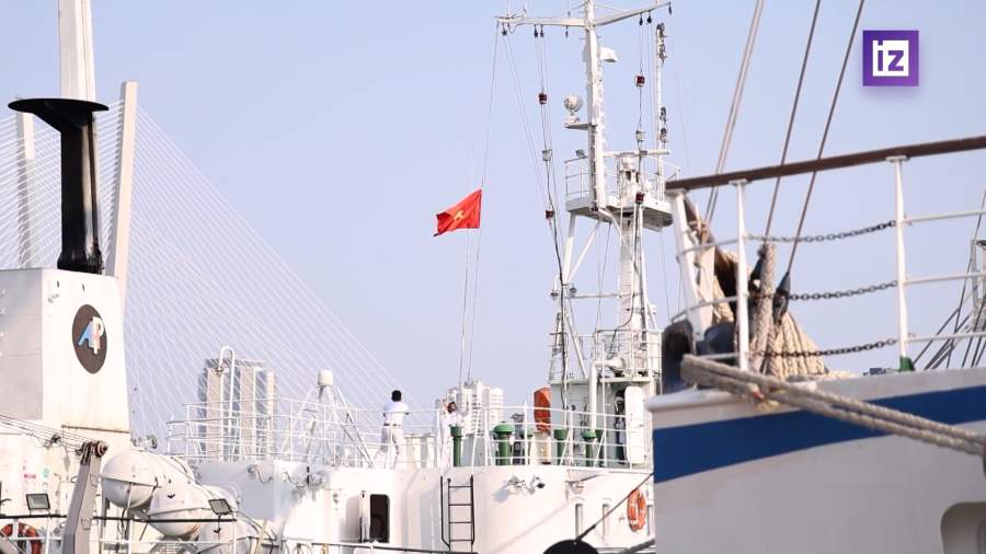 Россия передала исследовательское судно «Профессор Гагаринский» Вьетнаму