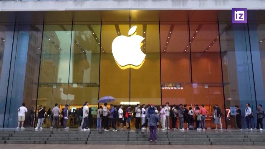 Акции Apple упали на 22% с начала года