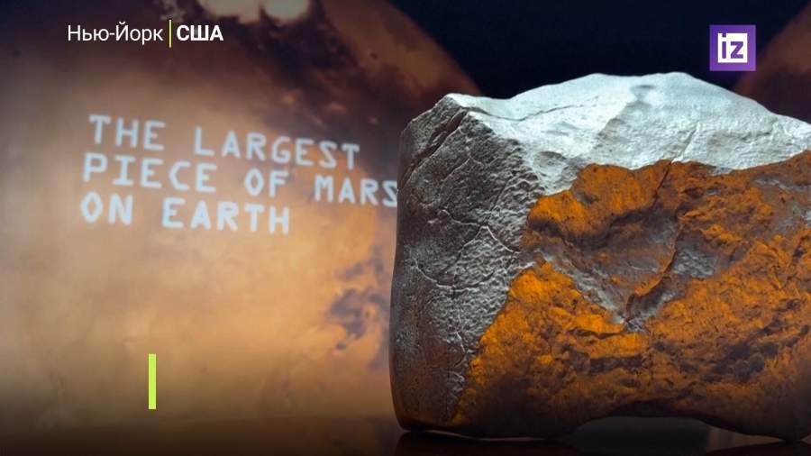 На аукционе в Нью-Йорке был продан самый большой метеорит с Марса