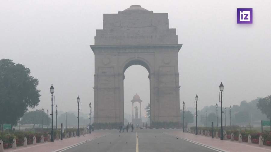 В Нью-Дели уровень загрязнения воздуха превысил безопасный в 56 раз