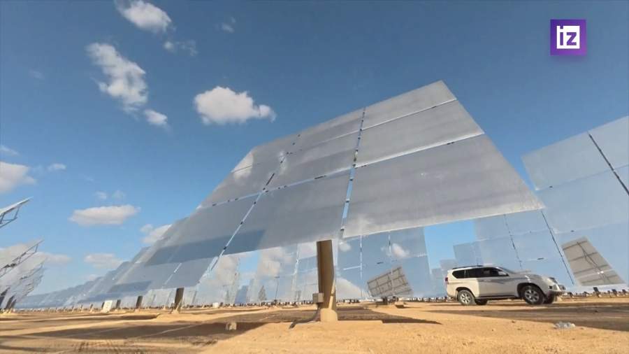 Китай построил на Тибетском плато парк солнечных батарей