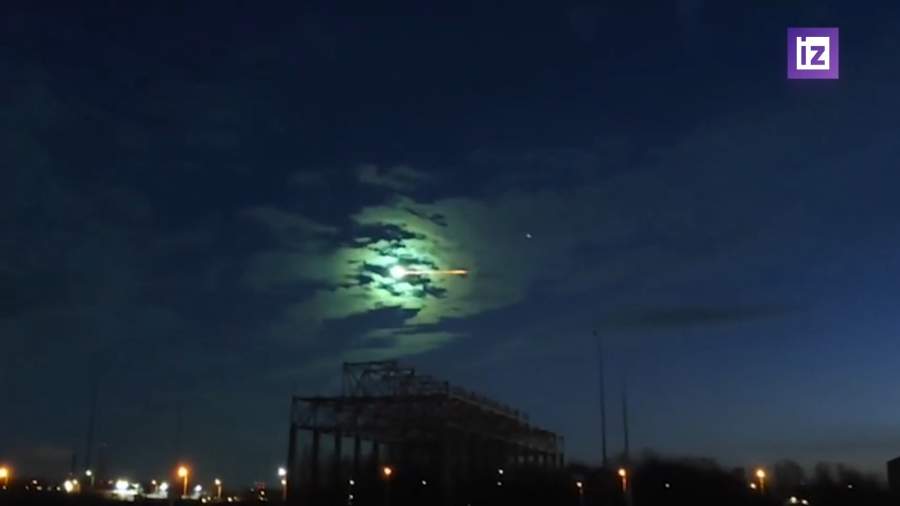 В небе над Москвой был замечен неизвестный космический объект