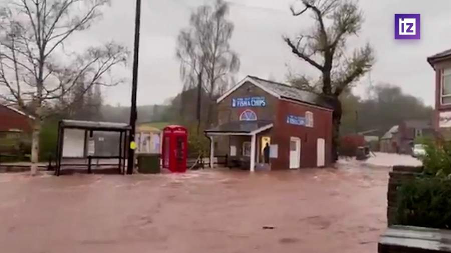 Шторм «Клаудия» накрыл Великобританию
