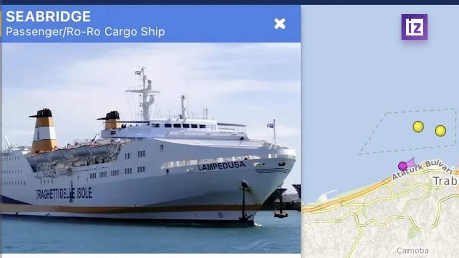 Впервые за 14 лет паром отправился из Турции в Россию