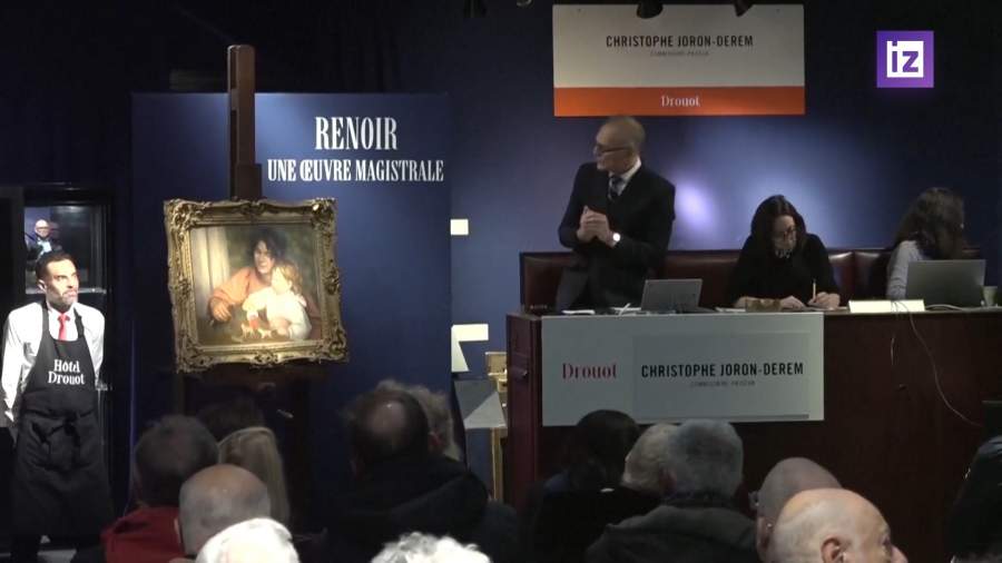 В Париже на аукционе продали картину Ренуара