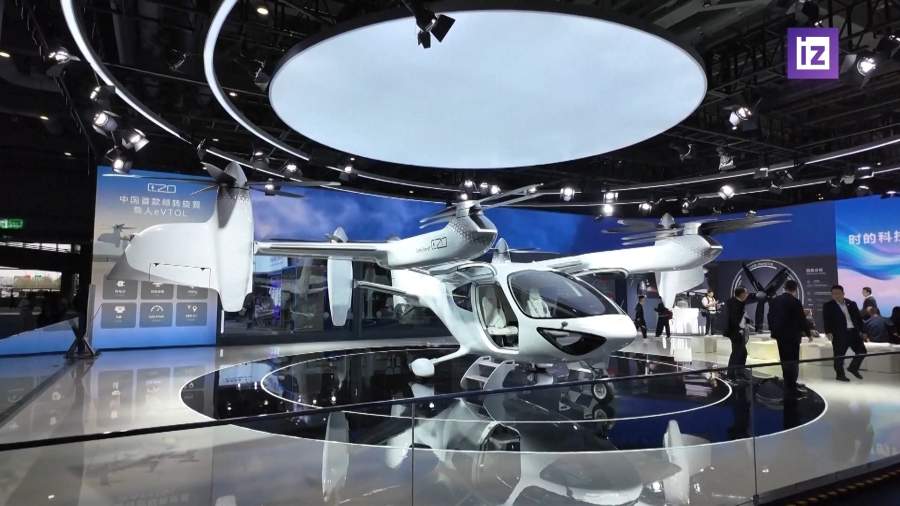 Полет на воздушном такси в Шанхае в течение 10 минут будет стоить около $8