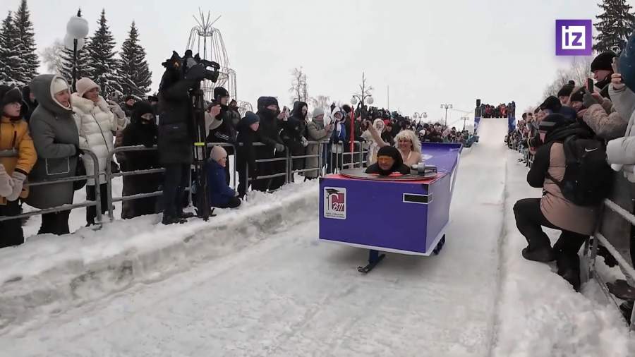 Фестиваль креативных саней прошел в Татарстане
