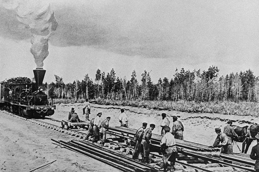 Строительство железной дороги кратко