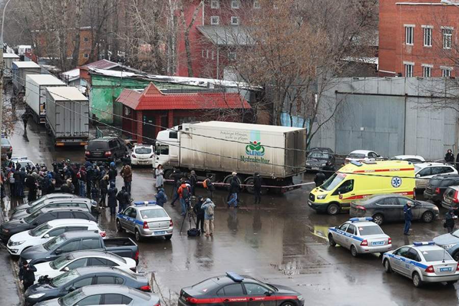 Стрельба на кондитерской фабрике в Москве | Фотогалереи |Известия