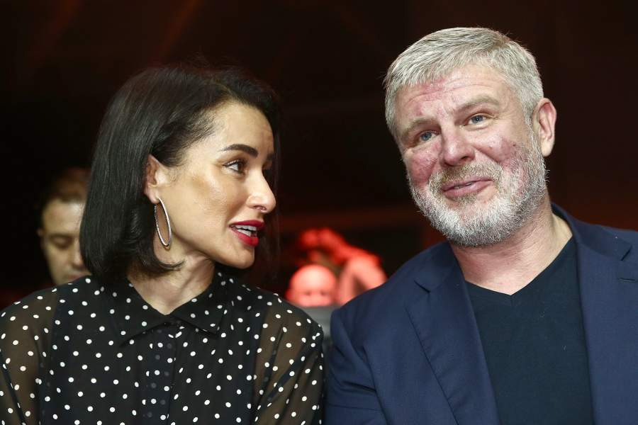 Тина Канделаки и Андрей Рябинский