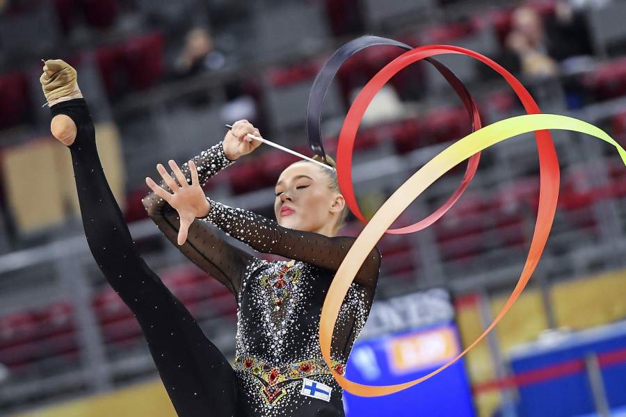 гимнастка из Финляндии Ребекка Гергало