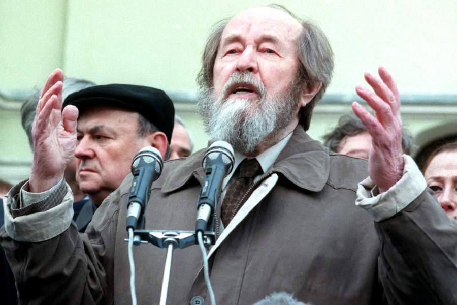 Александр Исаевич Солженицын - российский писатель, лауреат Нобелевской премии