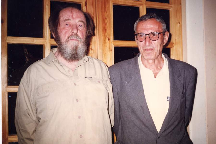 Александр Исаевич Солженицын - российский писатель, лауреат Нобелевской премии