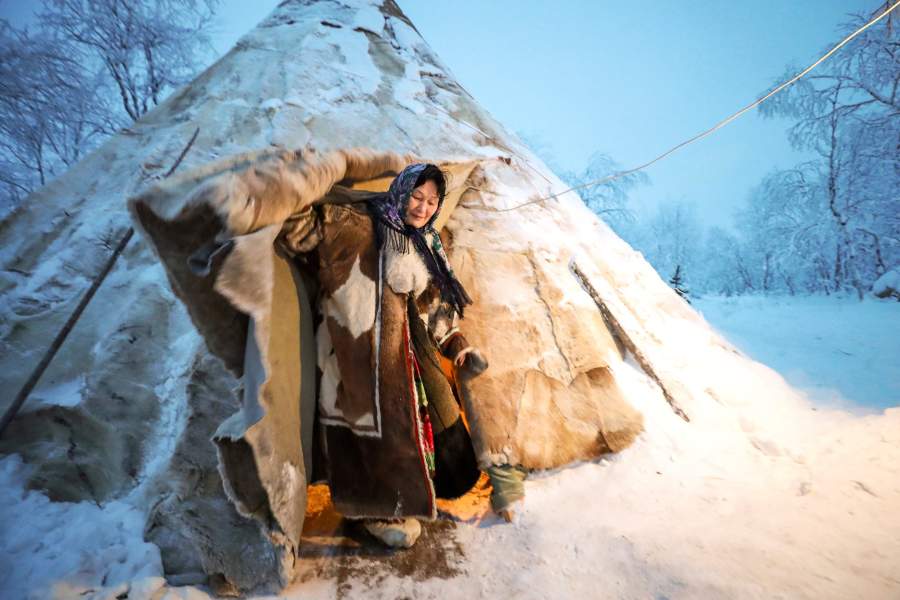 Повседневная жизнь чумработниц в ЯНАО