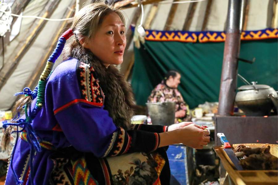 Повседневная жизнь чумработниц в ЯНАО