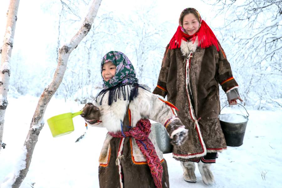 Повседневная жизнь чумработниц в ЯНАО