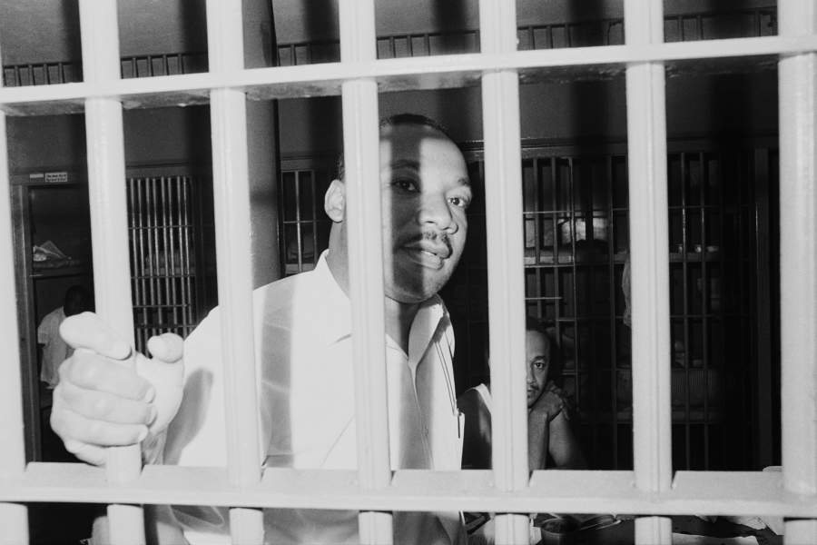 Мартин Лютер Кинг в тюрьме