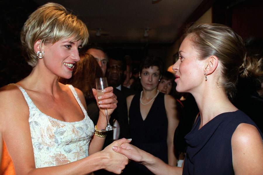 Кейт Мосс и принцесса Диана