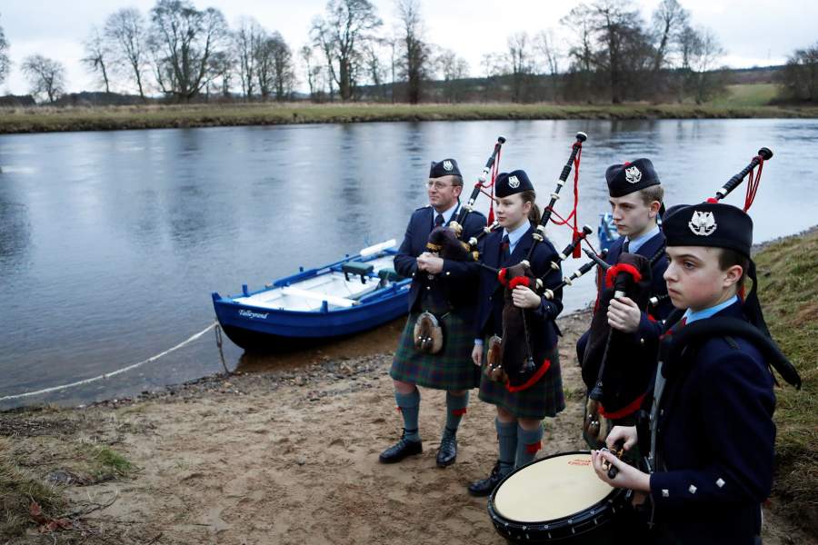 Рыбалка на лосося в Шотландии