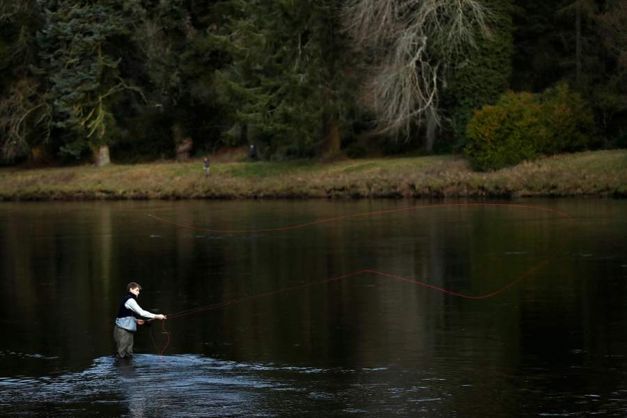 Рыбалка на лосося в Шотландии