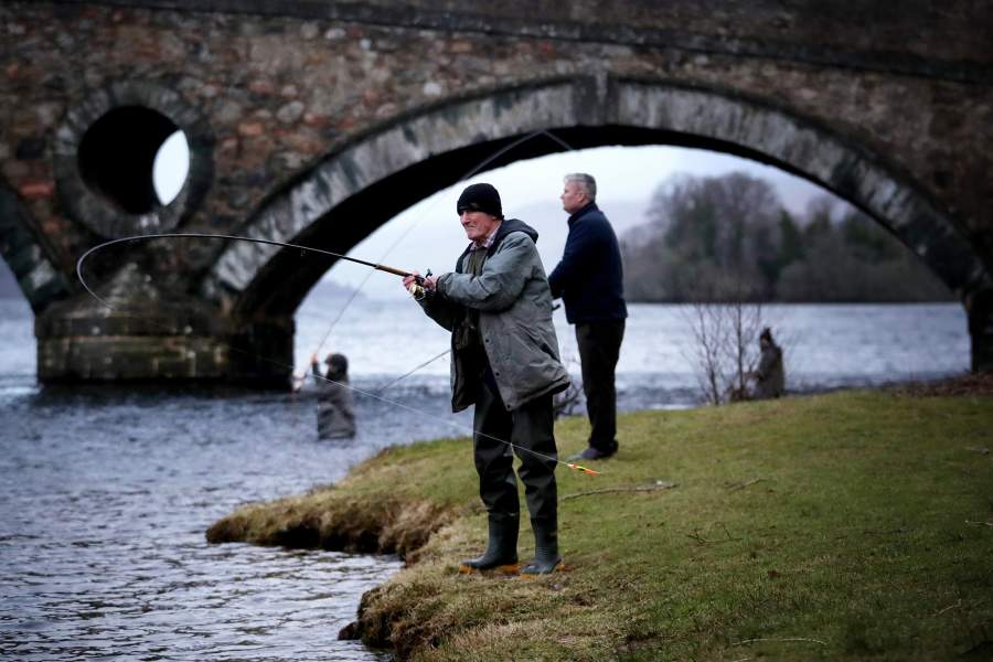 Рыбалка на лосося в Шотландии