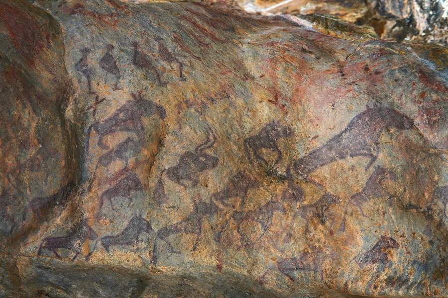 Китайские лыжники