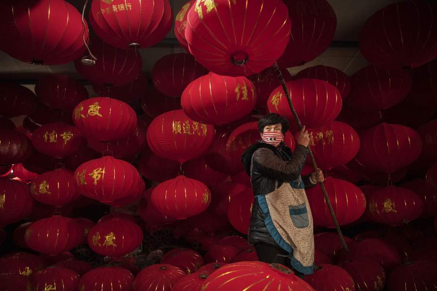 Производство китайских фонариков