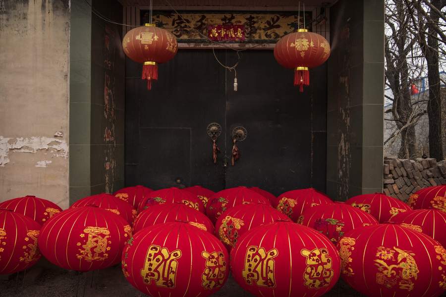 Производство китайских фонариков