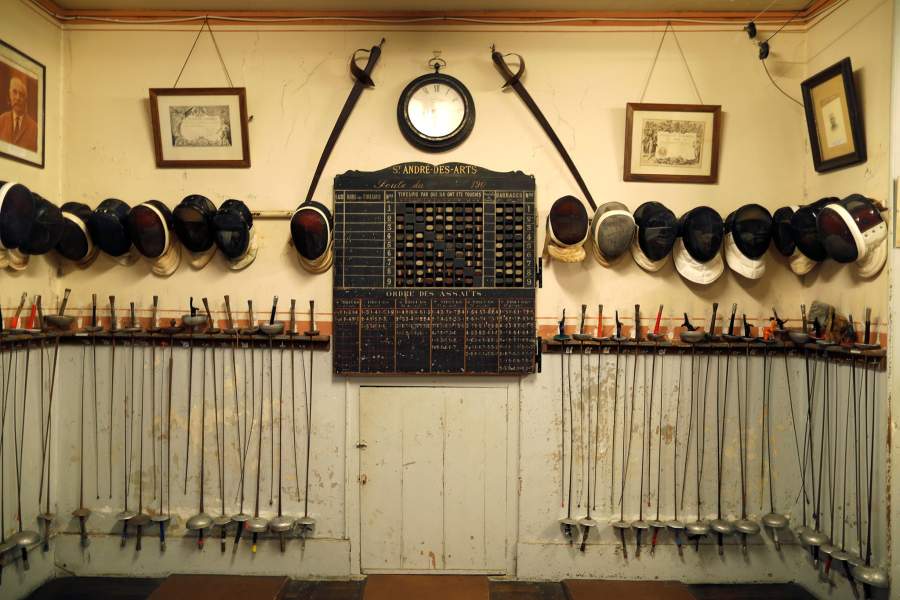 Самый старый фехтовальный клуб в Париже