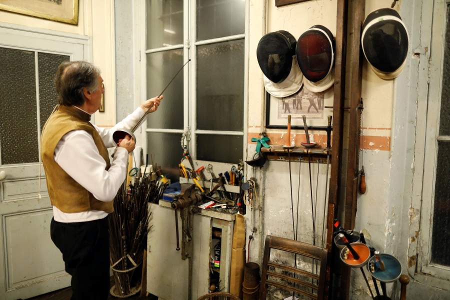 Самый старый фехтовальный клуб в Париже