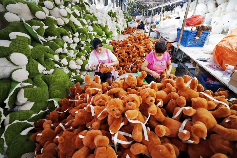 Китайские фабрики игрушек