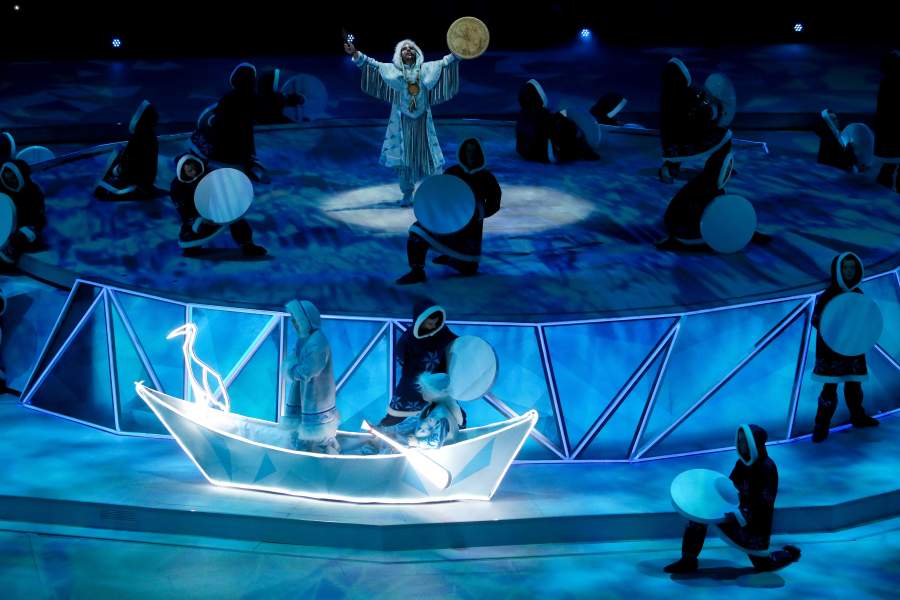 Церемония открытия XXIX Всемирной зимней Универсиады 2019 