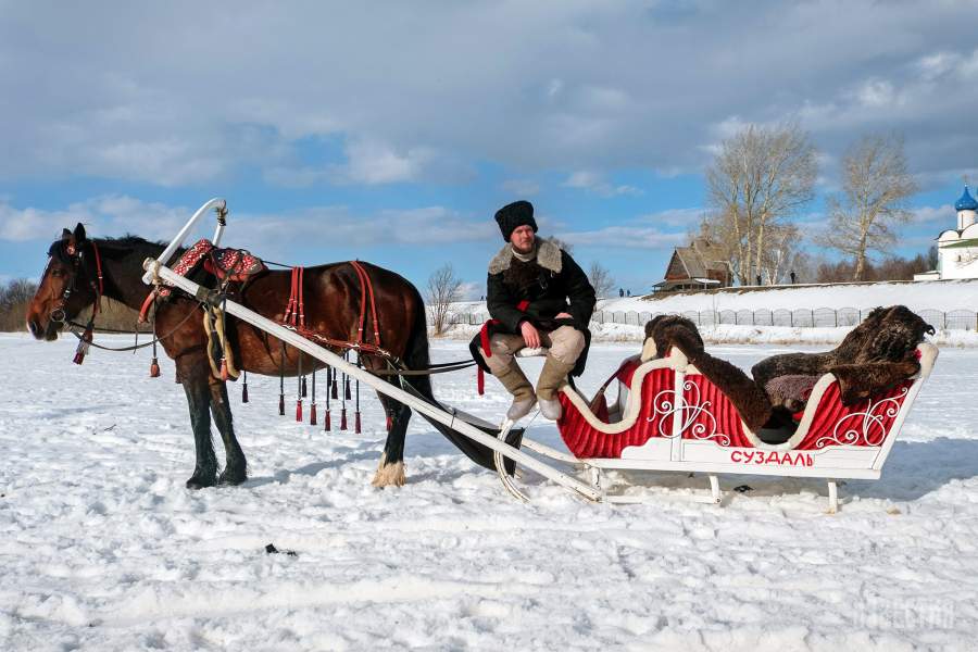 Масленичные гуляния в Суздале